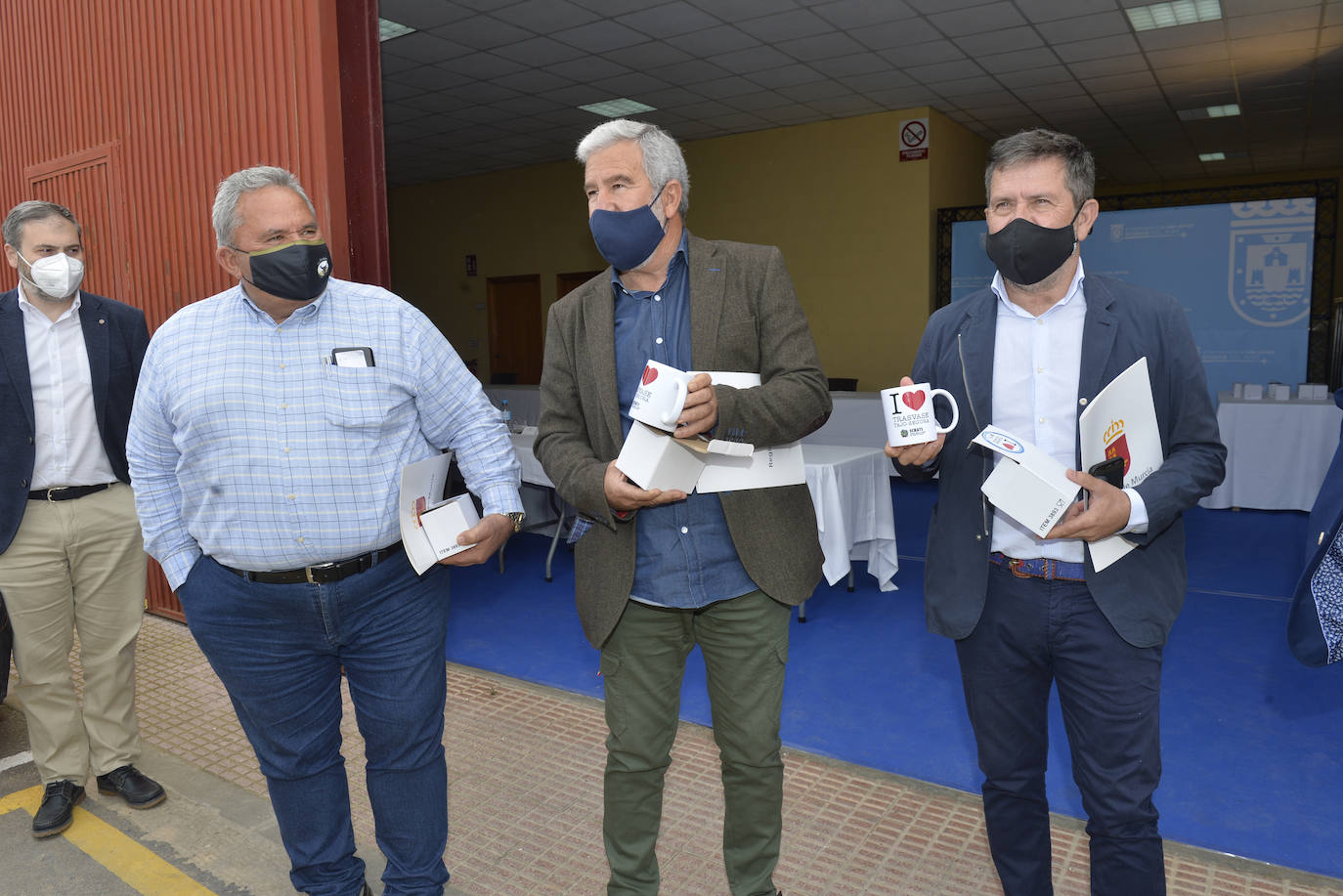 Fotos: El Gobierno regional se reúne para tratar las nuevas reglas de explotación del Trasvase Tajo-Segura