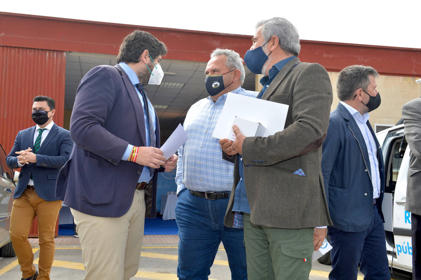 Fotos: El Gobierno regional se reúne para tratar las nuevas reglas de explotación del Trasvase Tajo-Segura