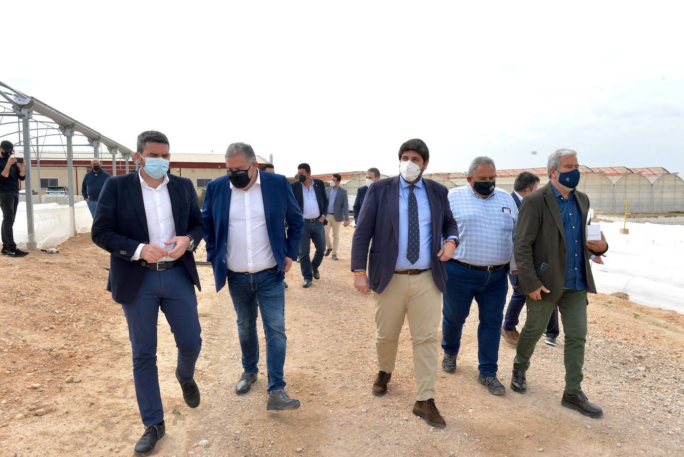 Fotos: El Gobierno regional se reúne para tratar las nuevas reglas de explotación del Trasvase Tajo-Segura