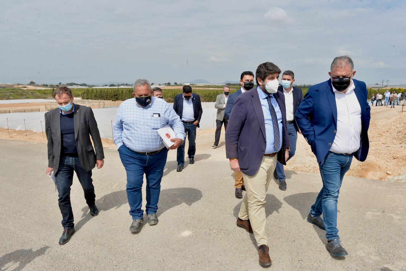 Fotos: El Gobierno regional se reúne para tratar las nuevas reglas de explotación del Trasvase Tajo-Segura