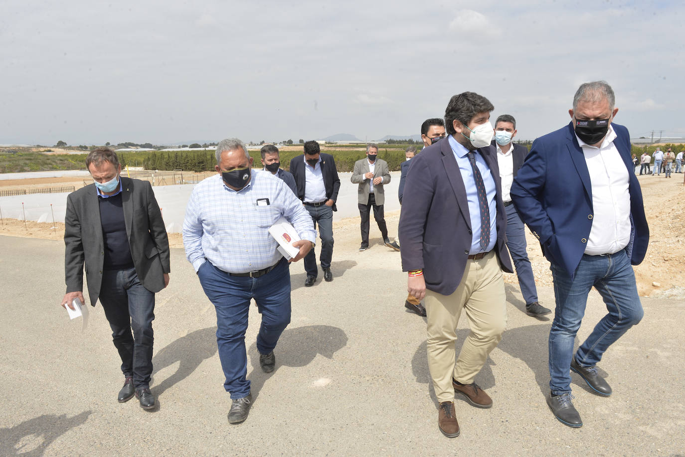 Fotos: El Gobierno regional se reúne para tratar las nuevas reglas de explotación del Trasvase Tajo-Segura