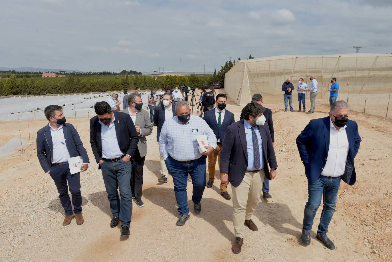 Fotos: El Gobierno regional se reúne para tratar las nuevas reglas de explotación del Trasvase Tajo-Segura