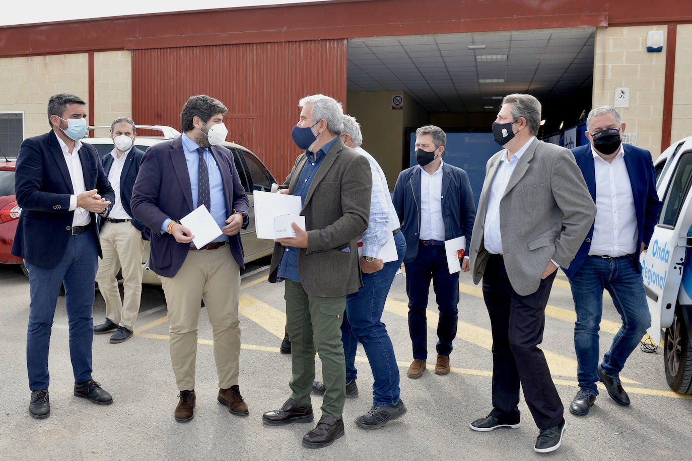 Fotos: El Gobierno regional se reúne para tratar las nuevas reglas de explotación del Trasvase Tajo-Segura