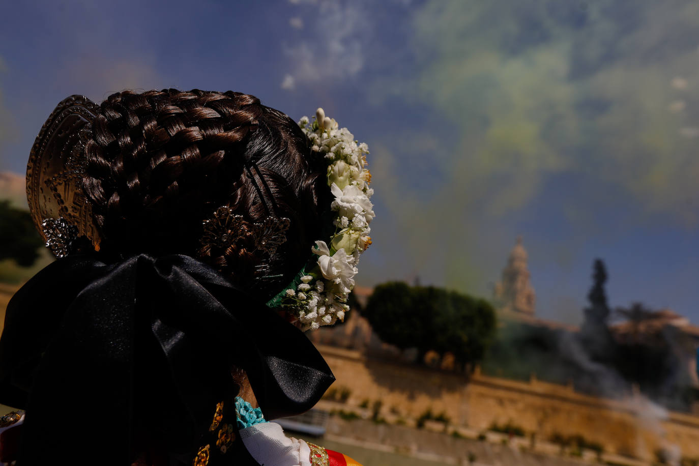 Fotos: La &#039;tronaera&#039; huertana cubre de color el cielo de Murcia