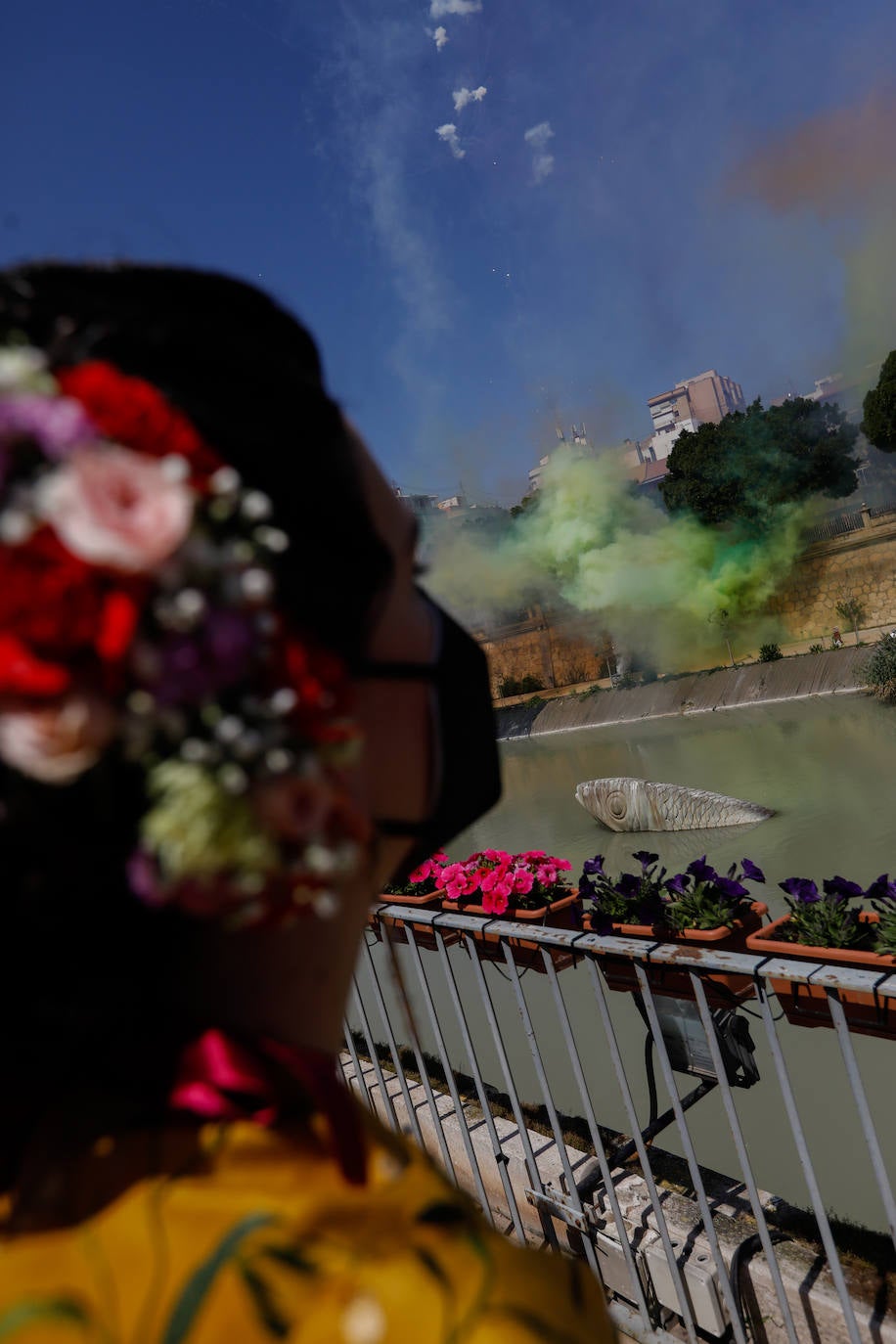Fotos: La &#039;tronaera&#039; huertana cubre de color el cielo de Murcia
