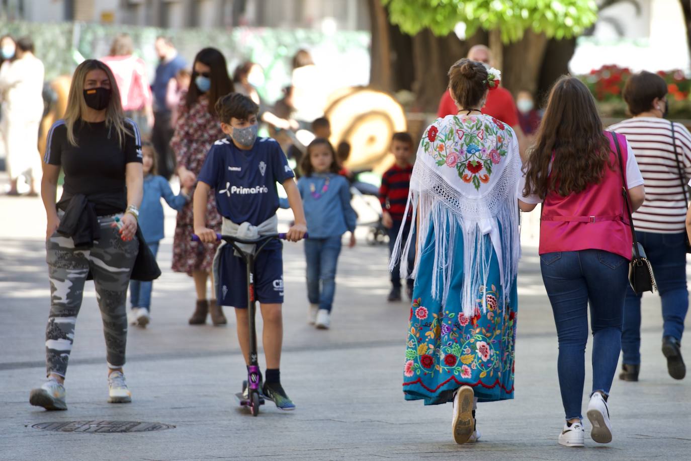 Fotos: Los murcianos no pierden las ganas del Bando de la Huerta a pesar de la crisis sanitaria del coronavirus