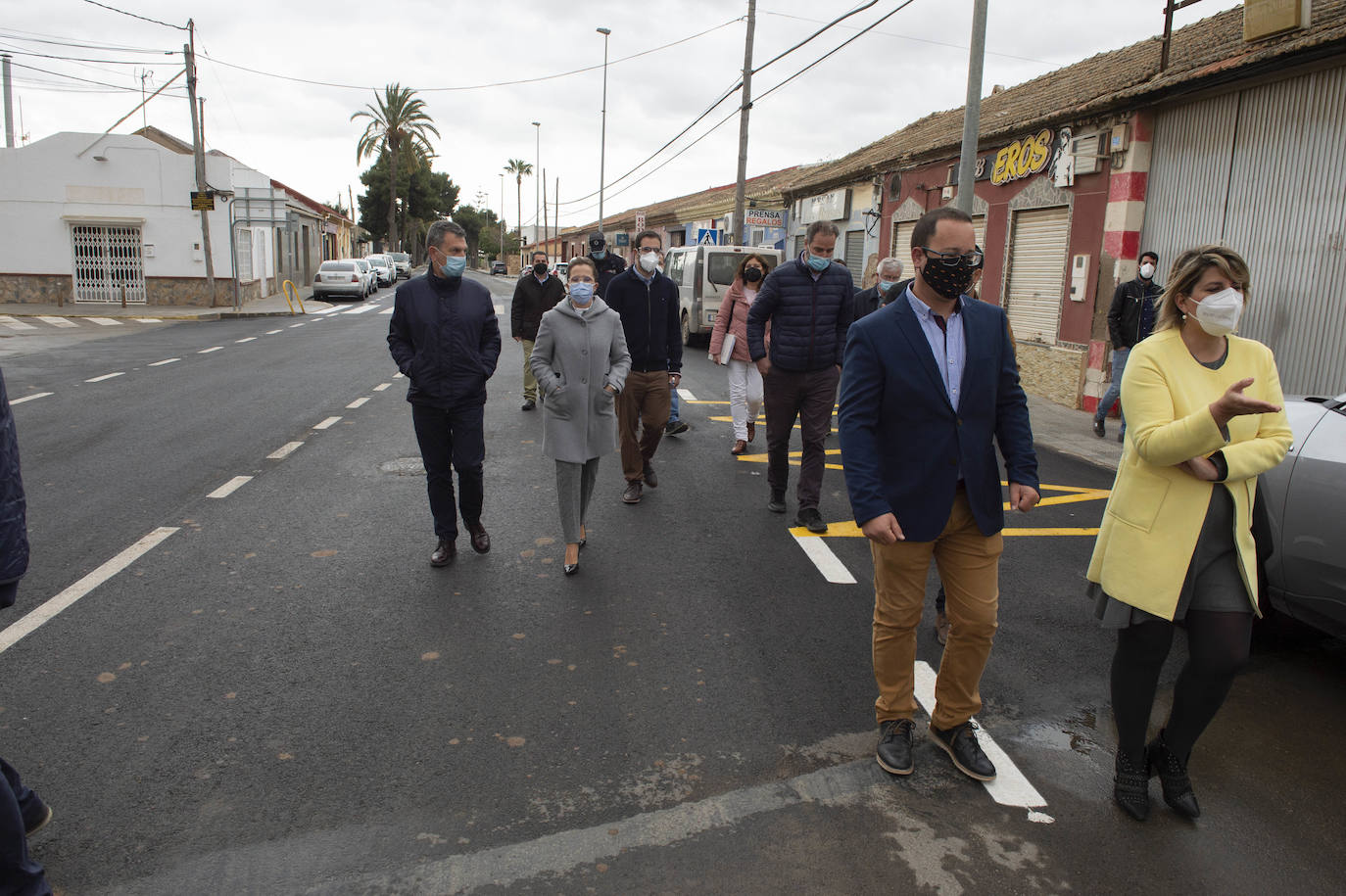 Fotos: Un colector iniciado hace cuatro años ya protege El Albujón de la lluvia torrencial
