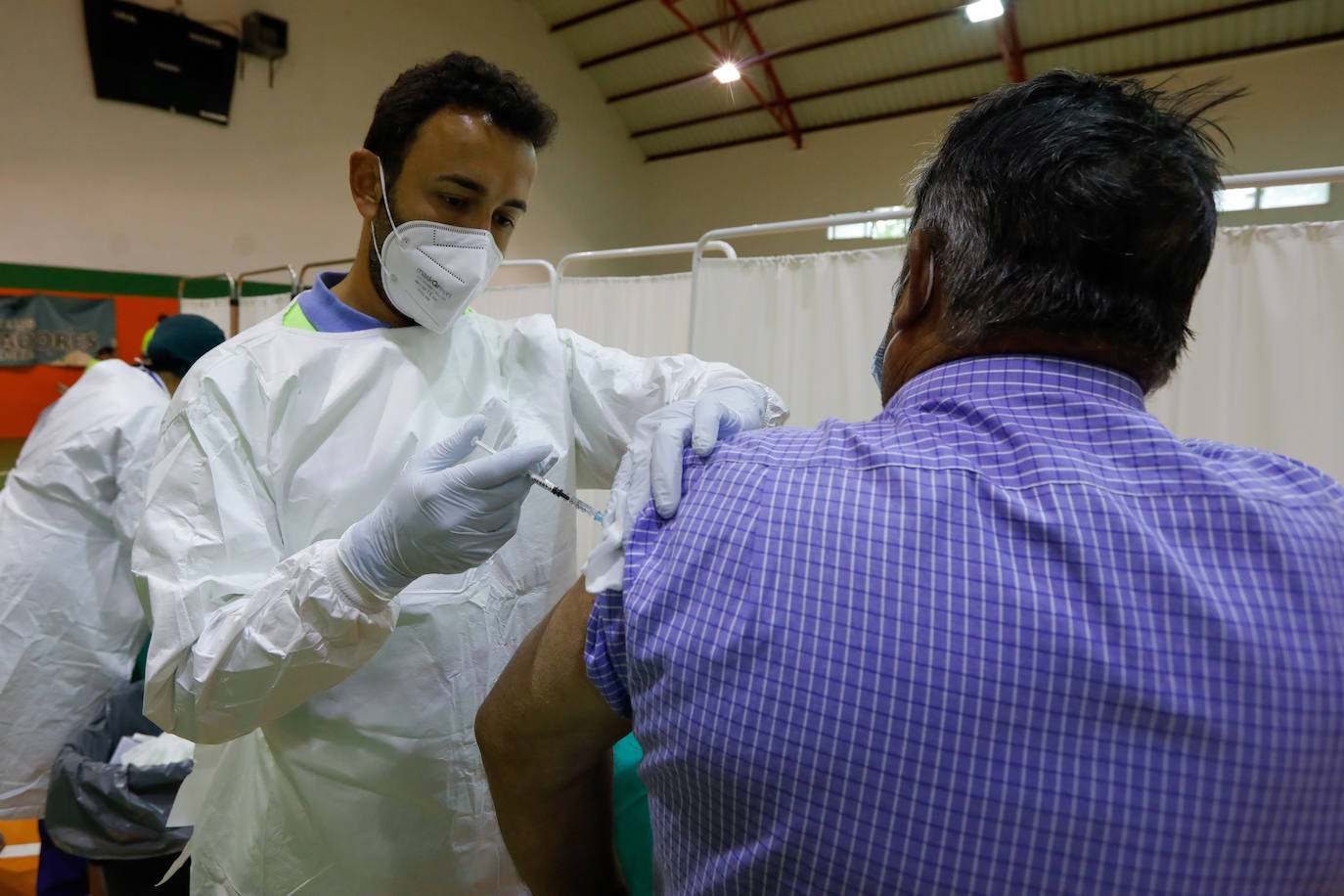 Fotos: Vacunación contra la Covid-19 en Cieza