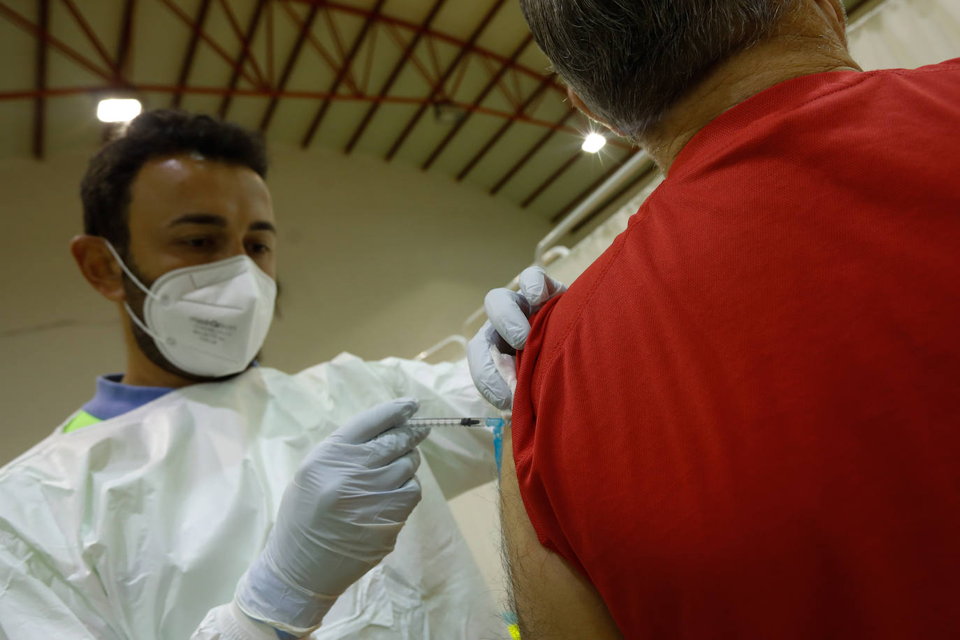 Fotos: Vacunación contra la Covid-19 en Cieza