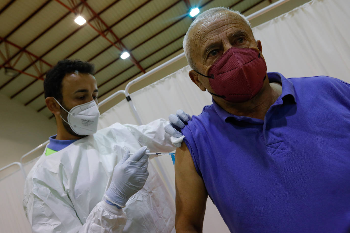 Fotos: Vacunación contra la Covid-19 en Cieza