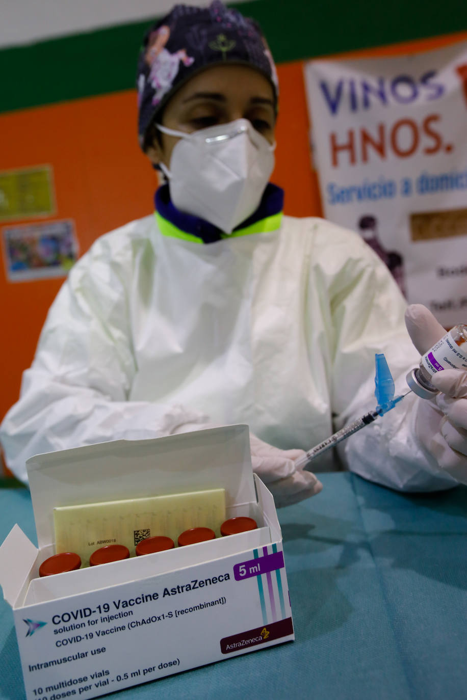 Fotos: Vacunación contra la Covid-19 en Cieza