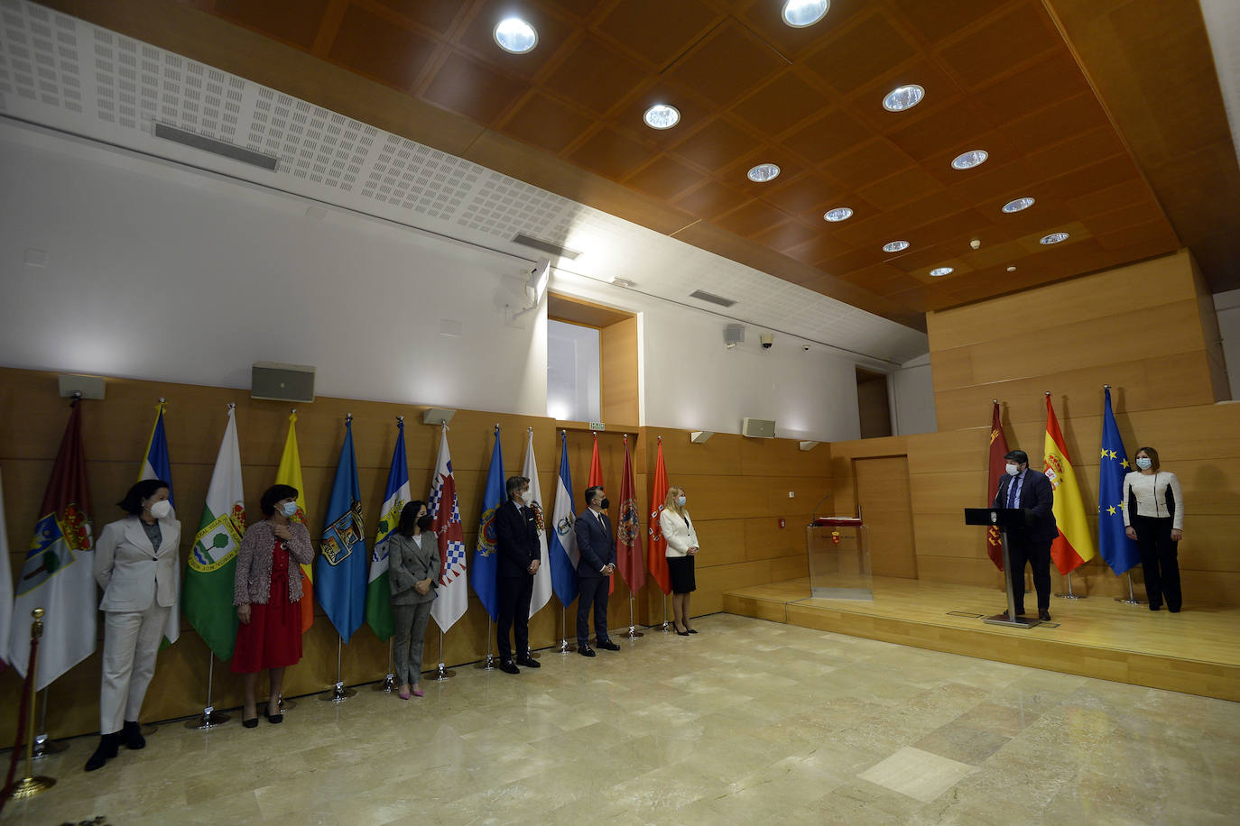 Fotos: López Miras preside la toma de posesión de los nuevos secretarios generales