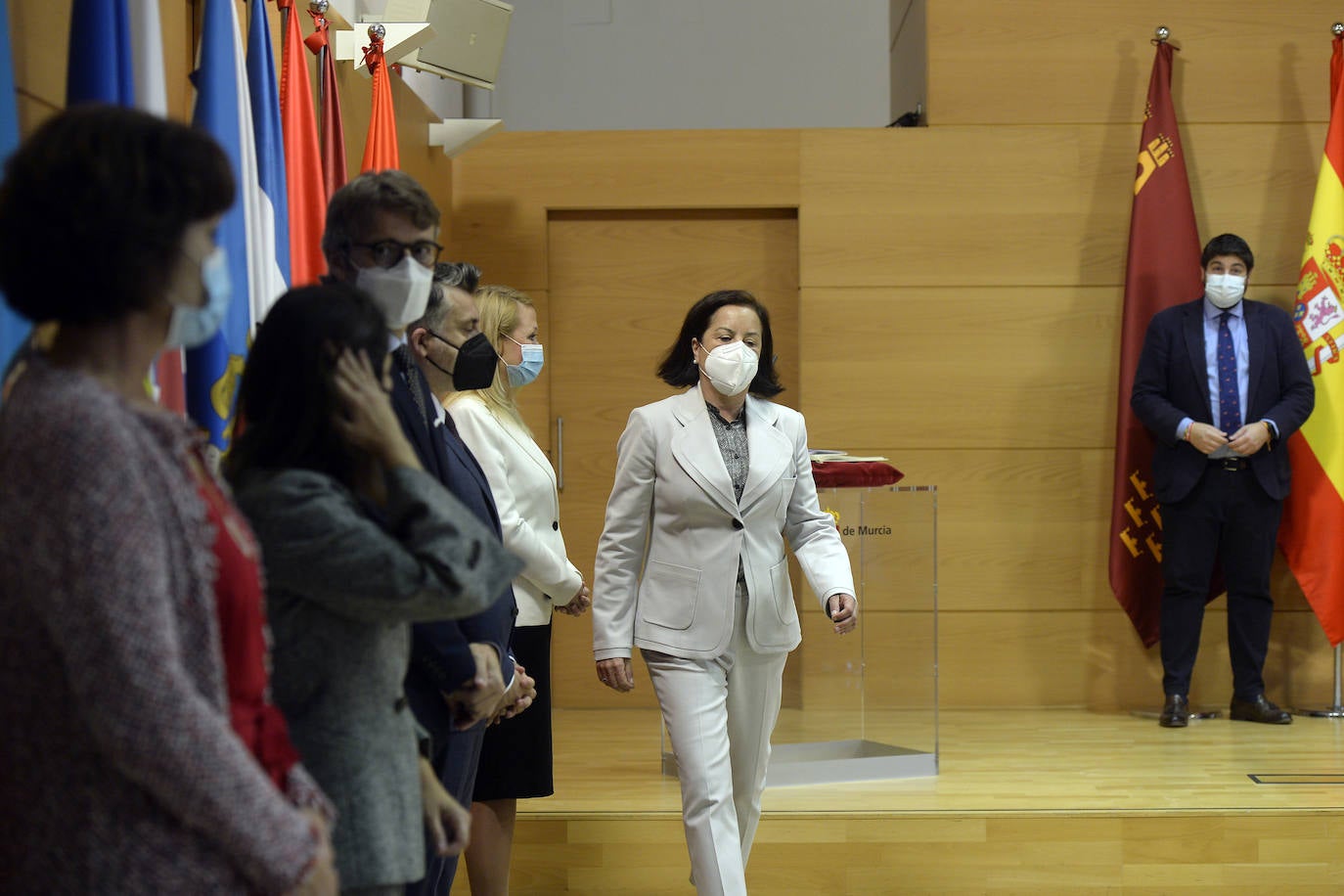 Fotos: López Miras preside la toma de posesión de los nuevos secretarios generales