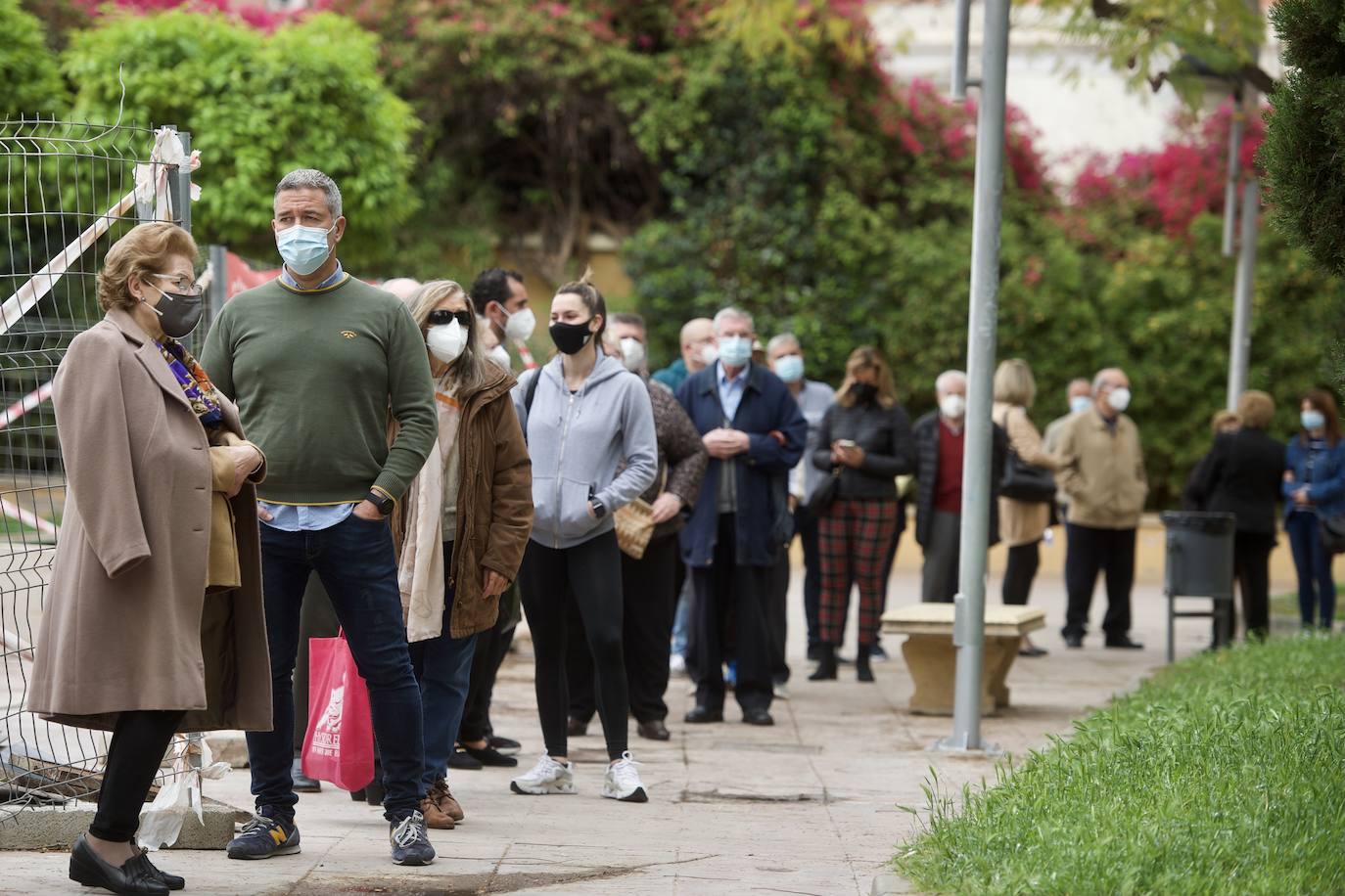 Fotos: Vacunación contra la Covid-19 en Murcia