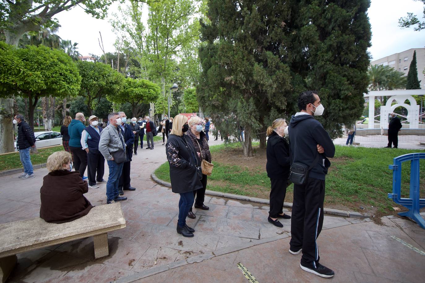 Fotos: Vacunación contra la Covid-19 en Murcia