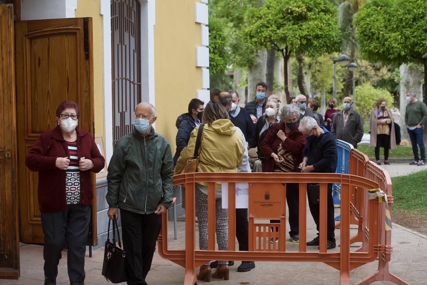 Fotos: Vacunación contra la Covid-19 en Murcia