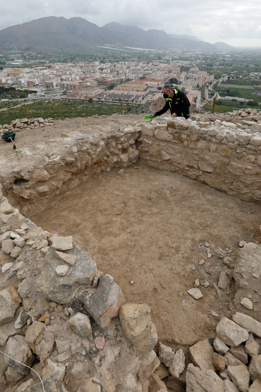 Fotos: Una de las torres defensivas más grandes del mundo íbero se encuentra en Santomera