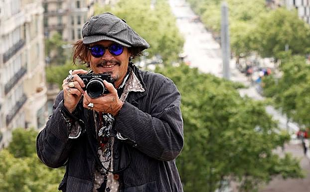 Johnny Depp, en el Festival Internacional de Cine de Barcelona.