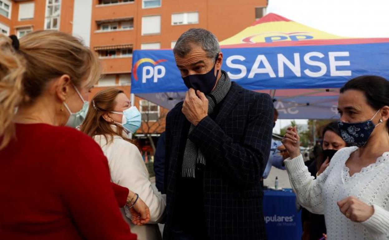 Toni Cantó, en un acto del PP. 