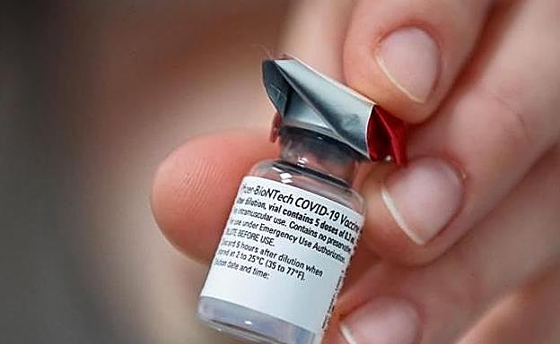 Vacuna de Pfizer contra el coronavirus.