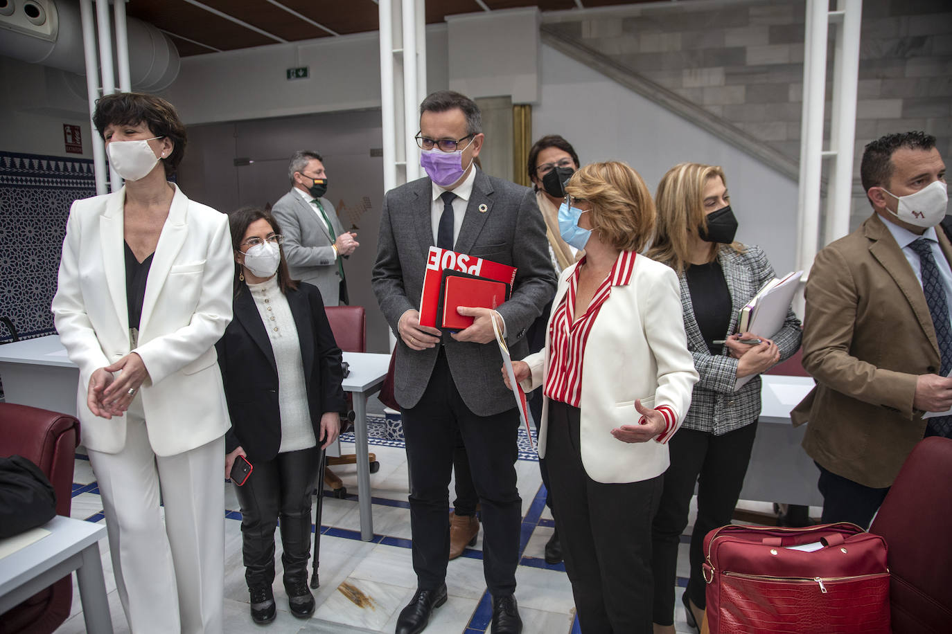 Fotos: Fernando López Miras comparecen en el pleno de la Asamblea Regional