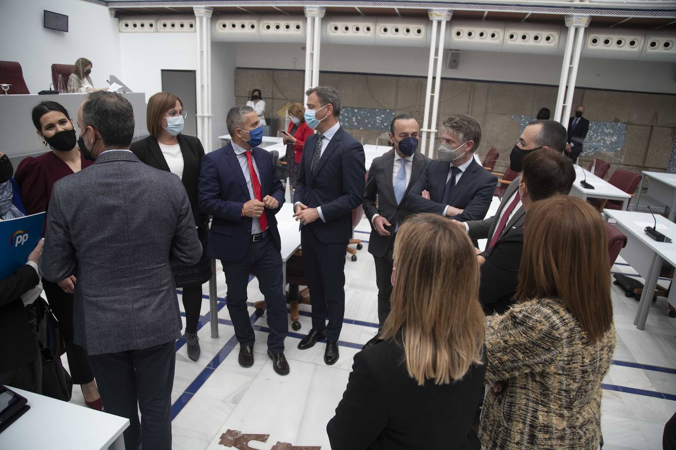 Fotos: Fernando López Miras comparecen en el pleno de la Asamblea Regional