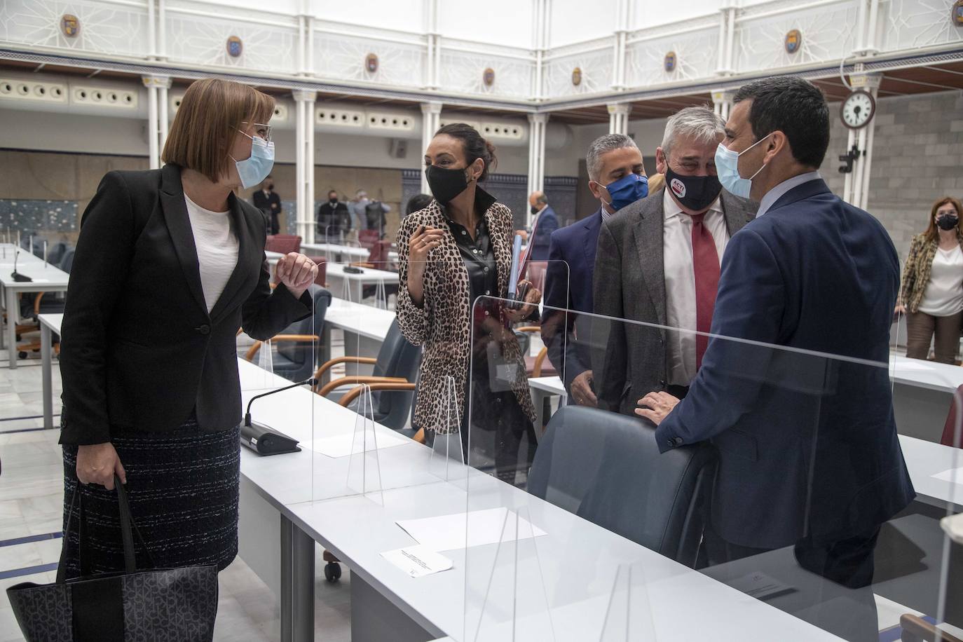 Fotos: Fernando López Miras comparecen en el pleno de la Asamblea Regional