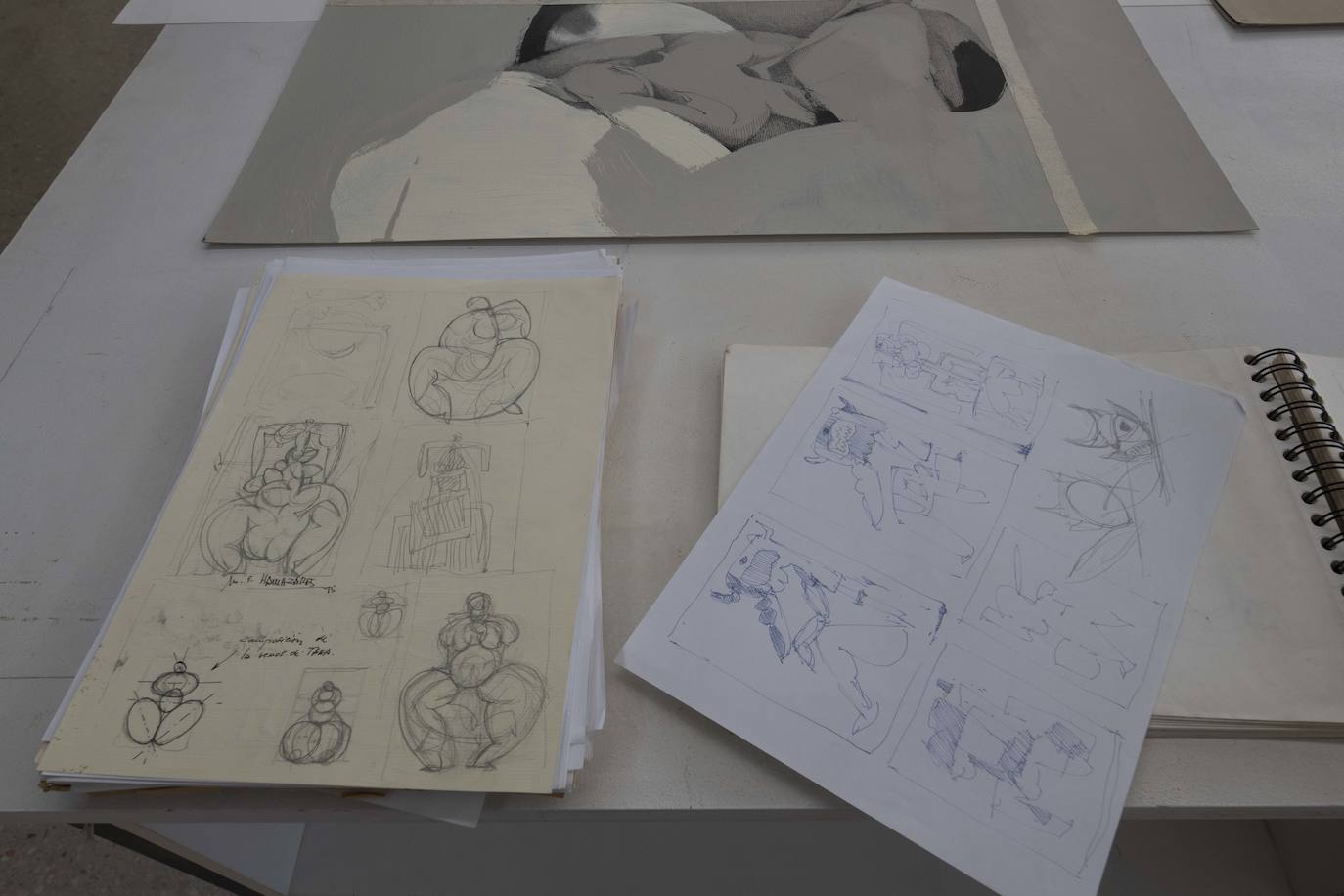 Fotos: Un maestro de la pintura por coronar