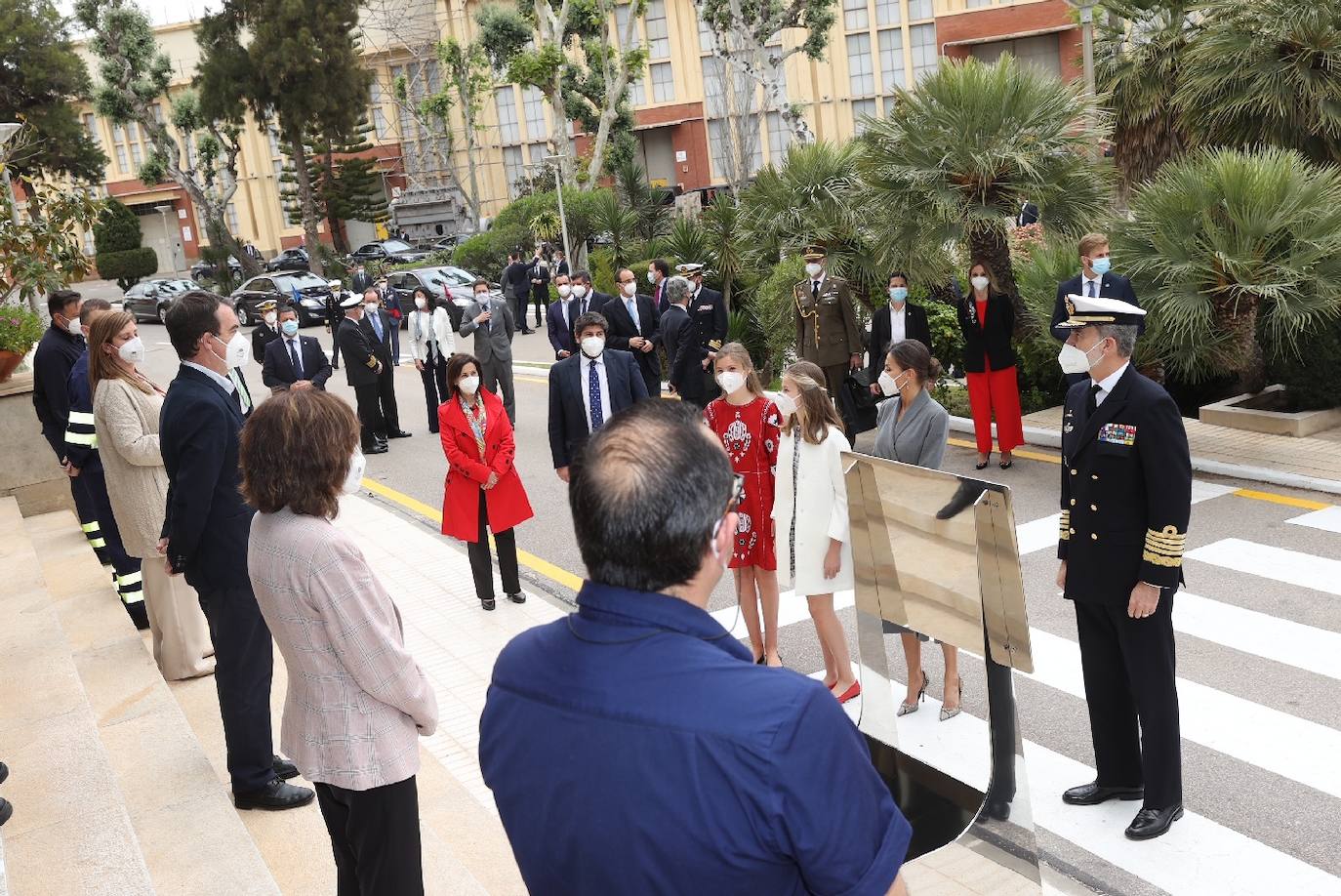 Fotos: La Familia Real visita Cartagena para la presentación del submarino &#039;Isaac Peral (S-81)&#039;