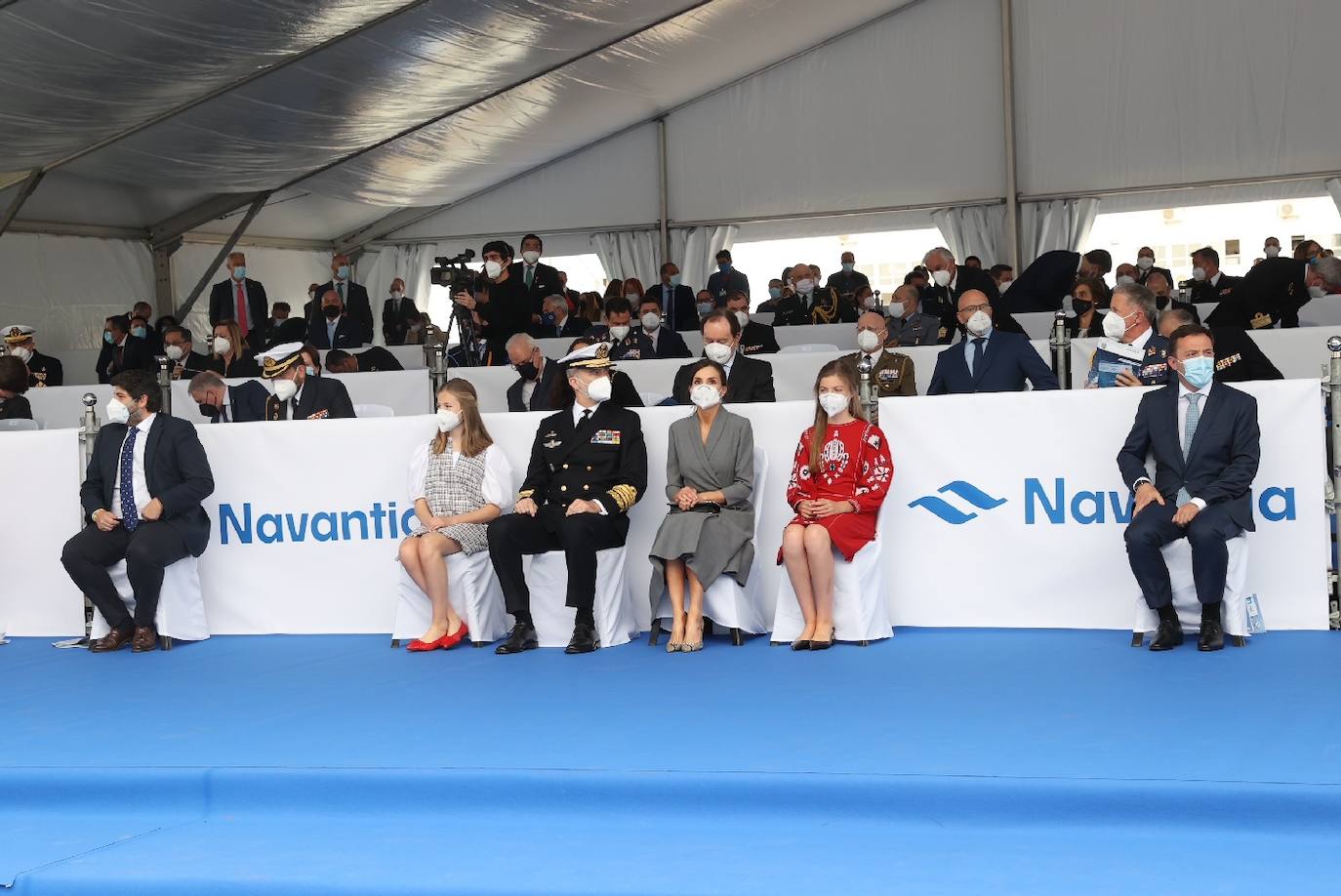 Fotos: La Familia Real visita Cartagena para la presentación del submarino &#039;Isaac Peral (S-81)&#039;