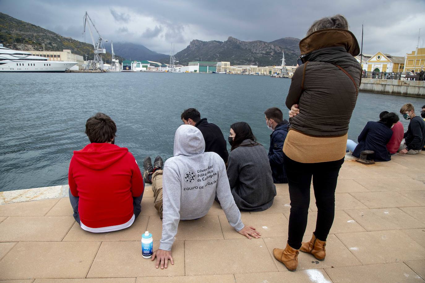 Fotos: Los Reyes asisten al acto de la puesta a flote del submarino &#039;Isaac Peral&#039; en Cartagena