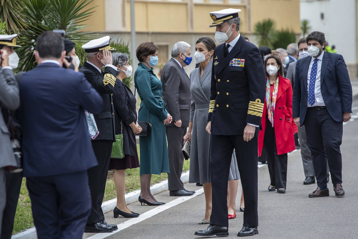 Fotos: Los Reyes asisten al acto de la puesta a flote del submarino &#039;Isaac Peral&#039; en Cartagena