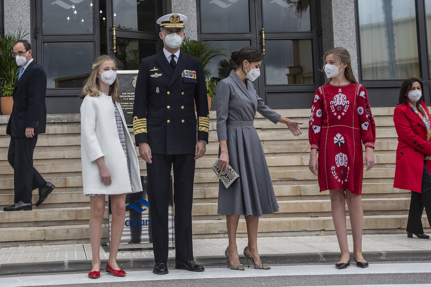 Fotos: Los Reyes asisten al acto de la puesta a flote del submarino &#039;Isaac Peral&#039; en Cartagena