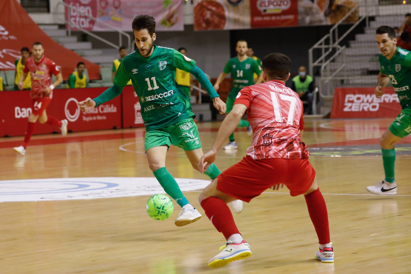 Fotos: La victoria de ElPozo ante el UMA Antequera, en imágenes