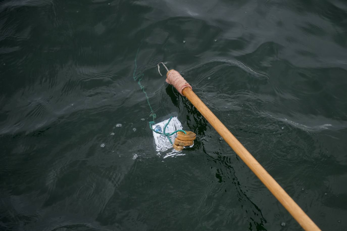 Fotos: Pesca y estudio del cangrejo azul, la especie invasora más temida en el Mar Menor