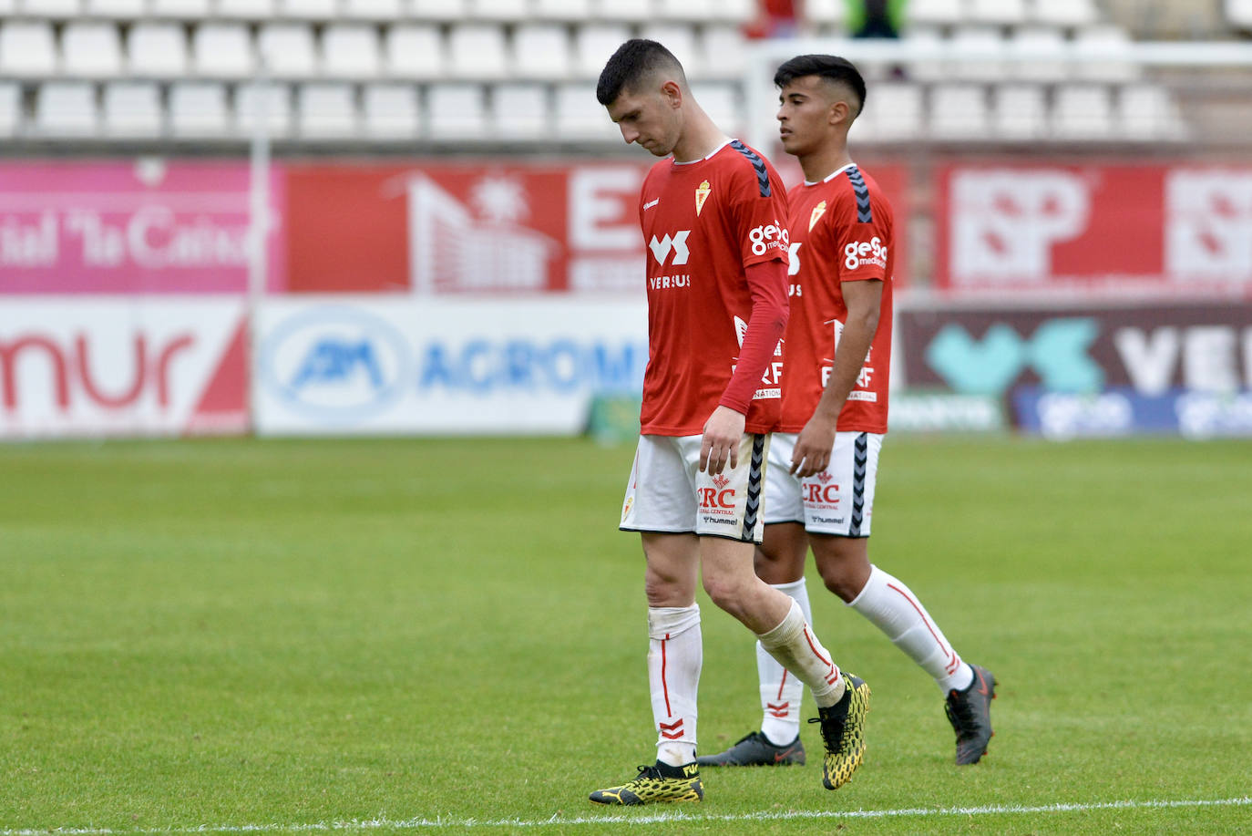 Fotos: El empate del Real Murcia ante el Linense, en imágenes