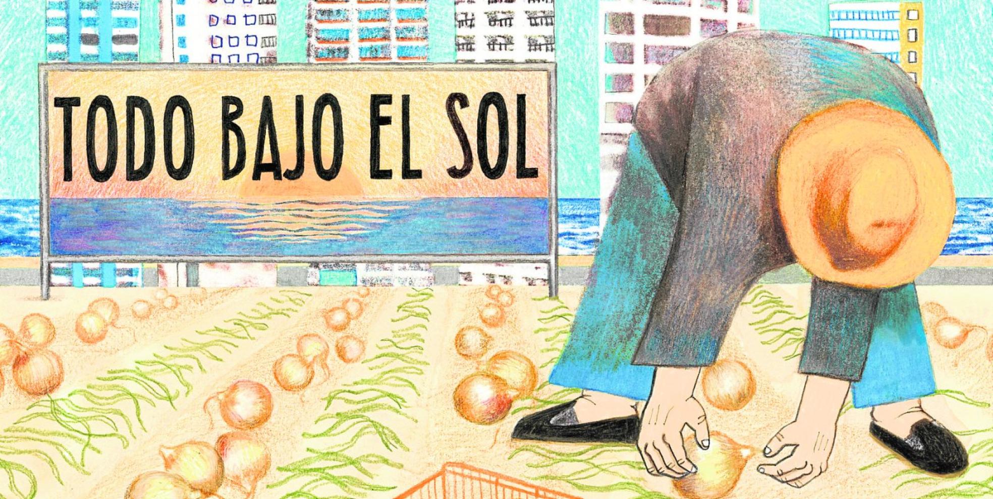 Portada de 'Todo bajo el sol', escrito e ilustrado por la valenciana Ana Penyas.