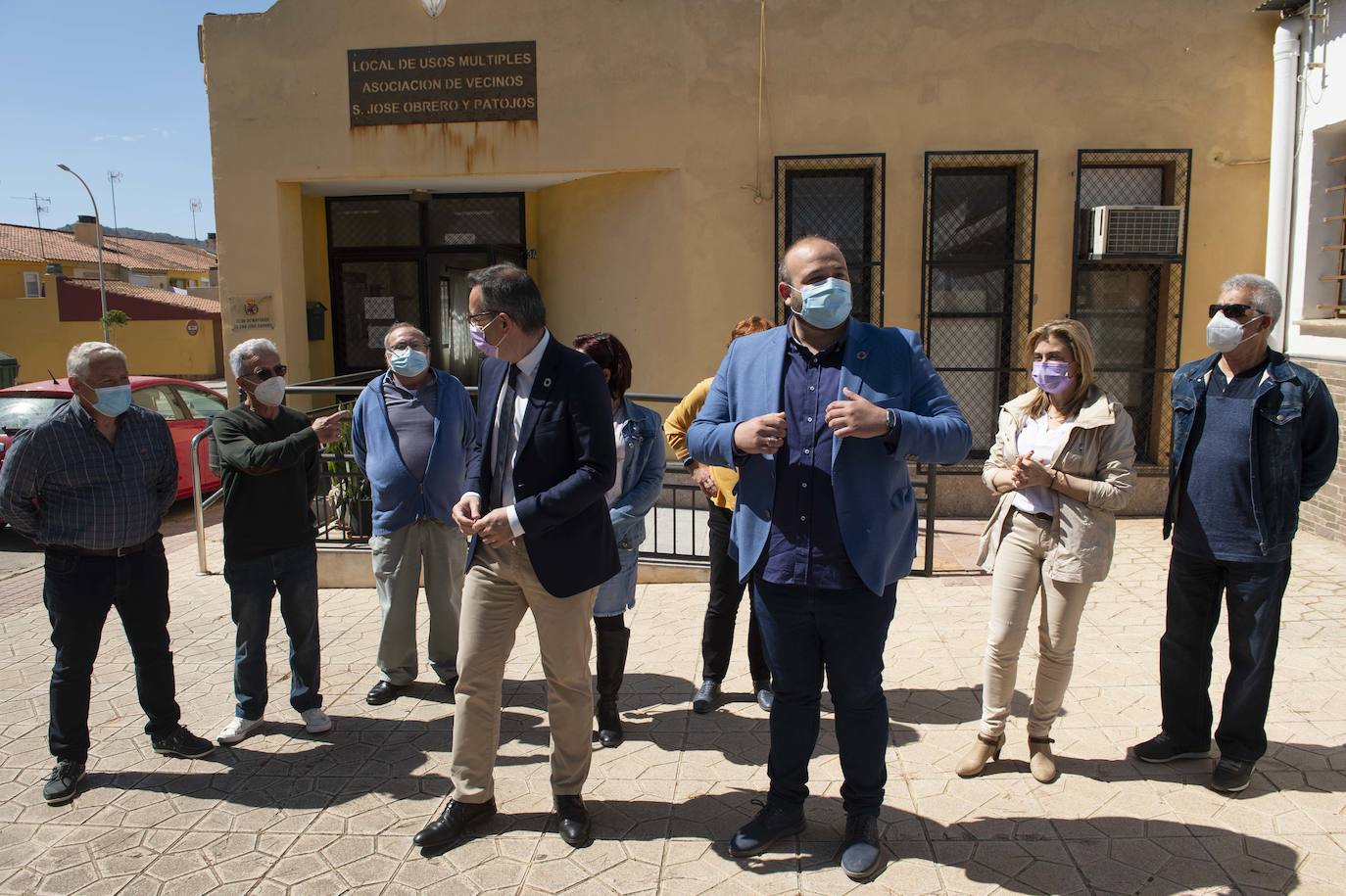 Fotos: Conesa exige el acceso oeste y Castejón anuncia las expropiaciones para hacerlo