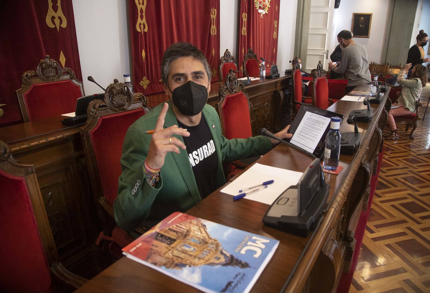 Fotos: Pleno en el Ayuntamiento de Cartagena
