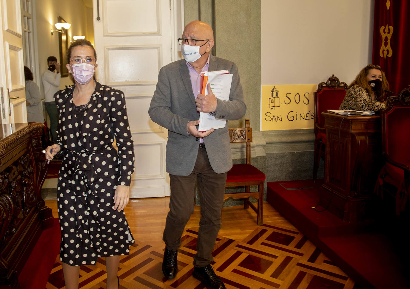 Fotos: Pleno en el Ayuntamiento de Cartagena