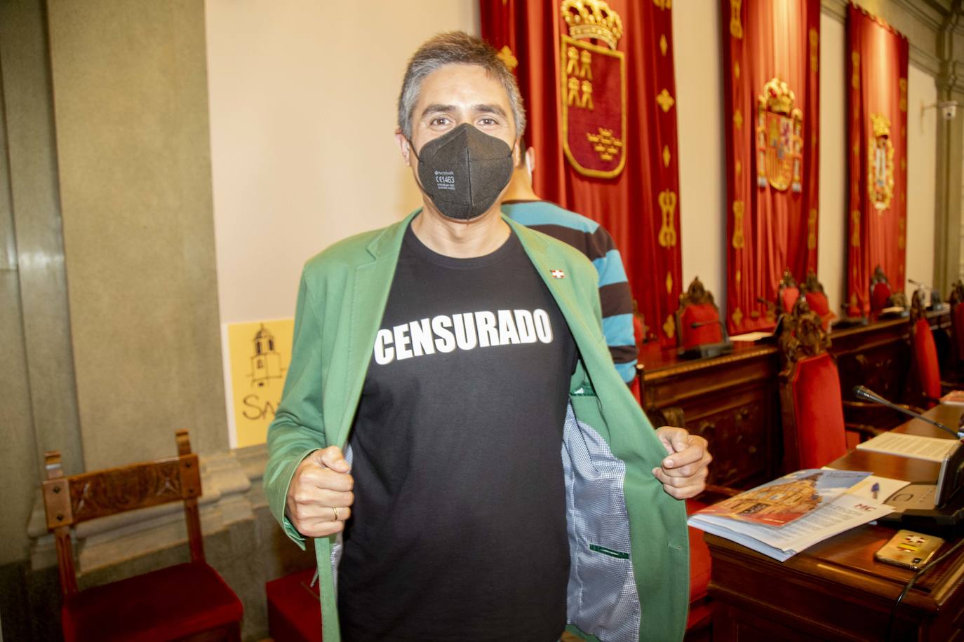 Fotos: Pleno en el Ayuntamiento de Cartagena