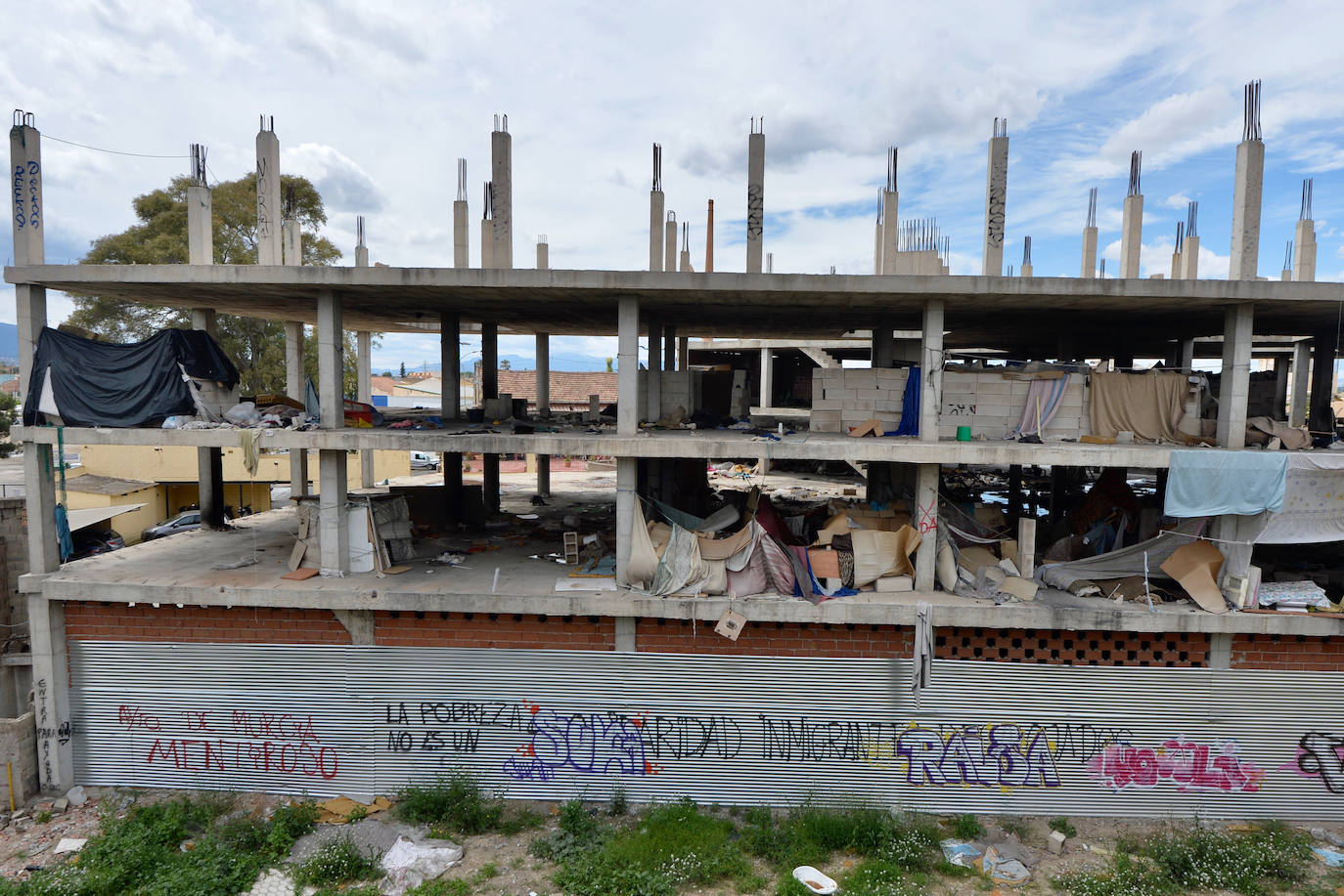 Fotos: Los okupas vuelven al edificio de San Pío X meses después de su desalojo