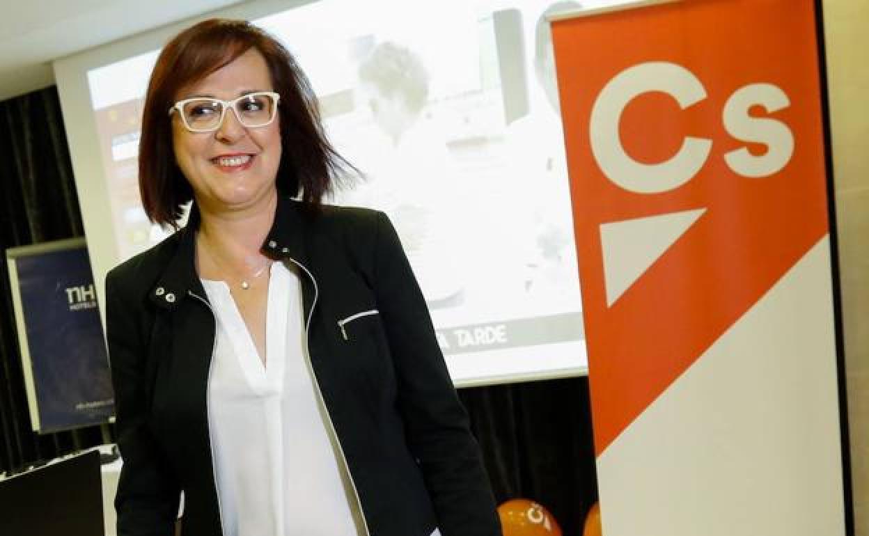 Isabel Franco, candidata de Ciudadanos en las autonómicas de 2019, en una imagen de archivo.