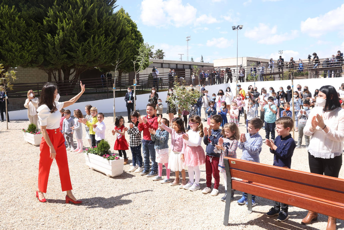 Fotos: Visita de la Reina Letizia al VI Congreso Educativo sobre