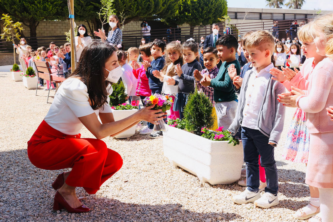 Fotos: Visita de la Reina Letizia al VI Congreso Educativo sobre