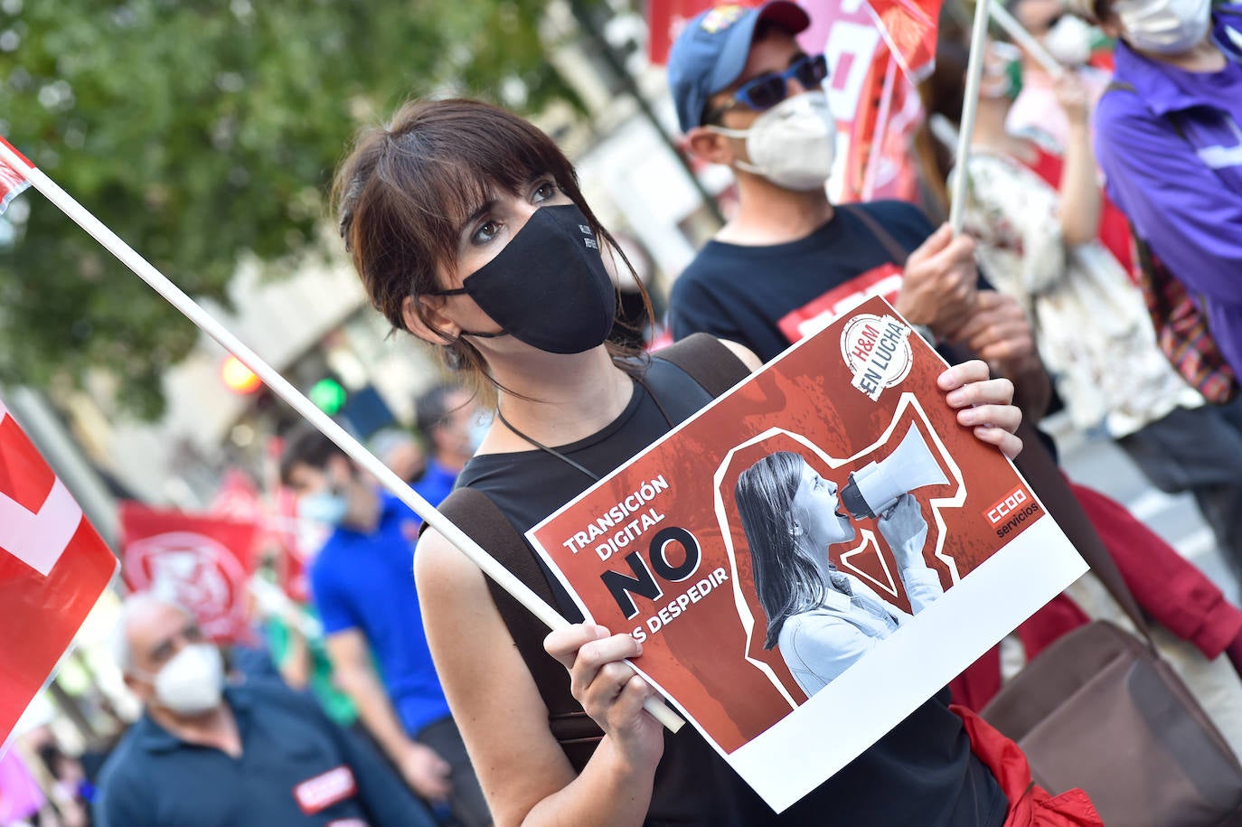 Fotos: Manifestación del Primero de Mayo en Murcia