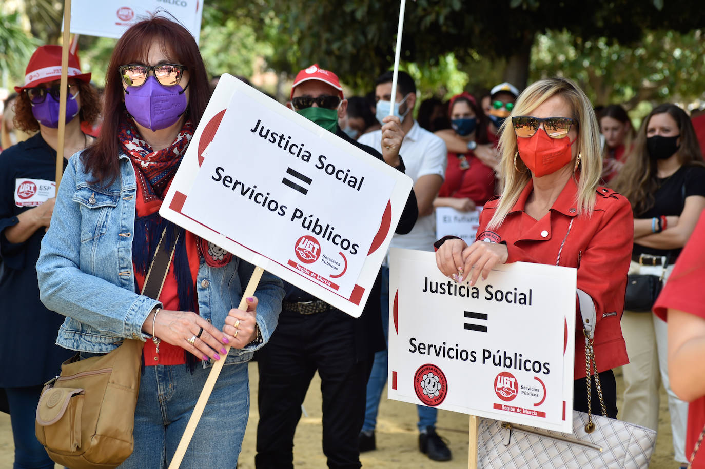 Fotos: Manifestación del Primero de Mayo en Murcia