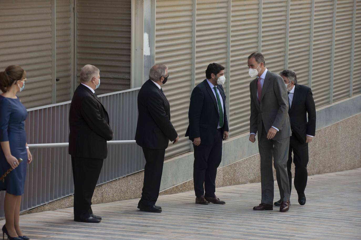 Fotos: El Rey Felipe VI inaugura el Museo del Foro Romano de Cartagena, en imágenes