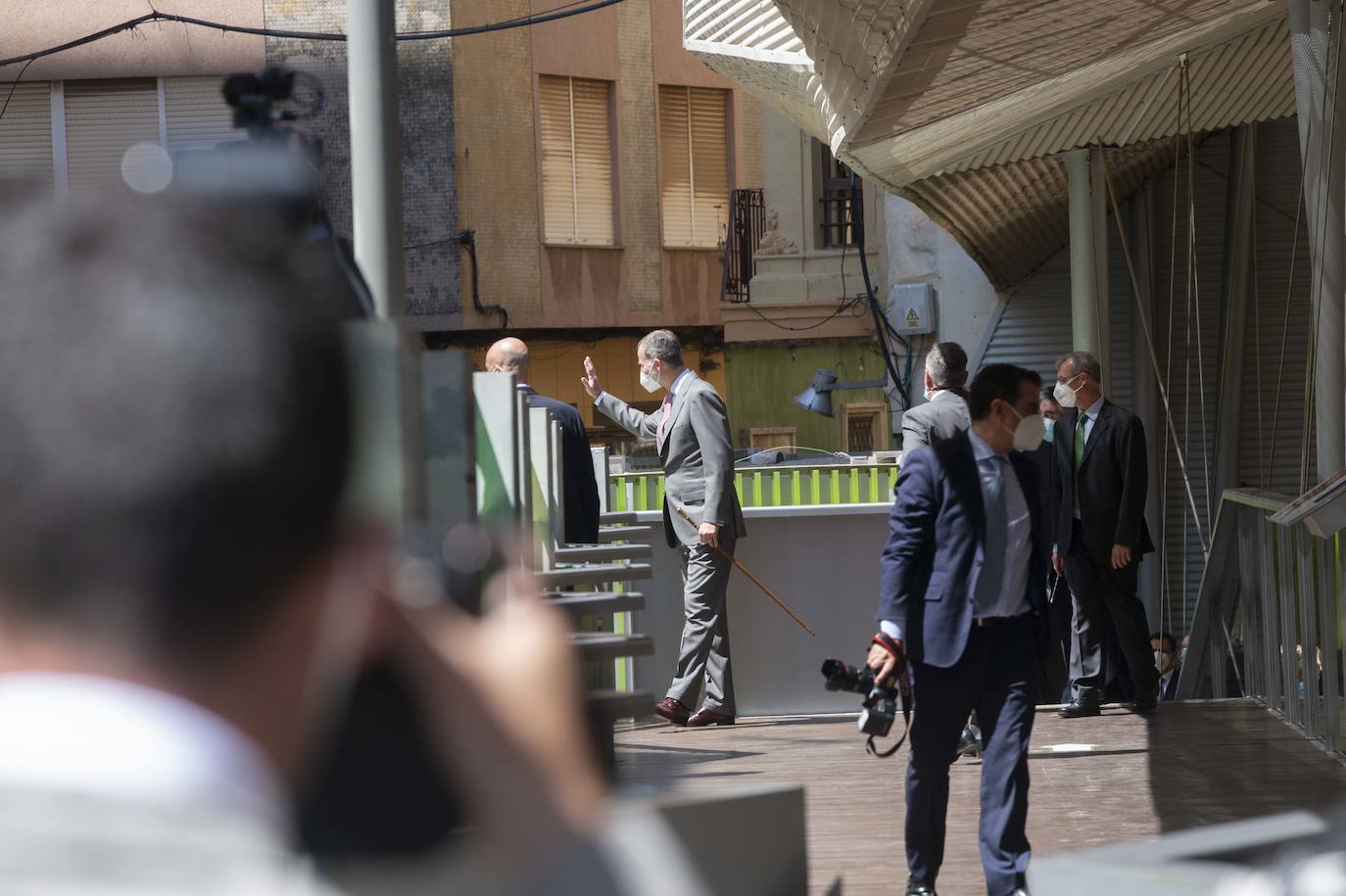 Fotos: El Rey Felipe VI inaugura el Museo del Foro Romano de Cartagena, en imágenes