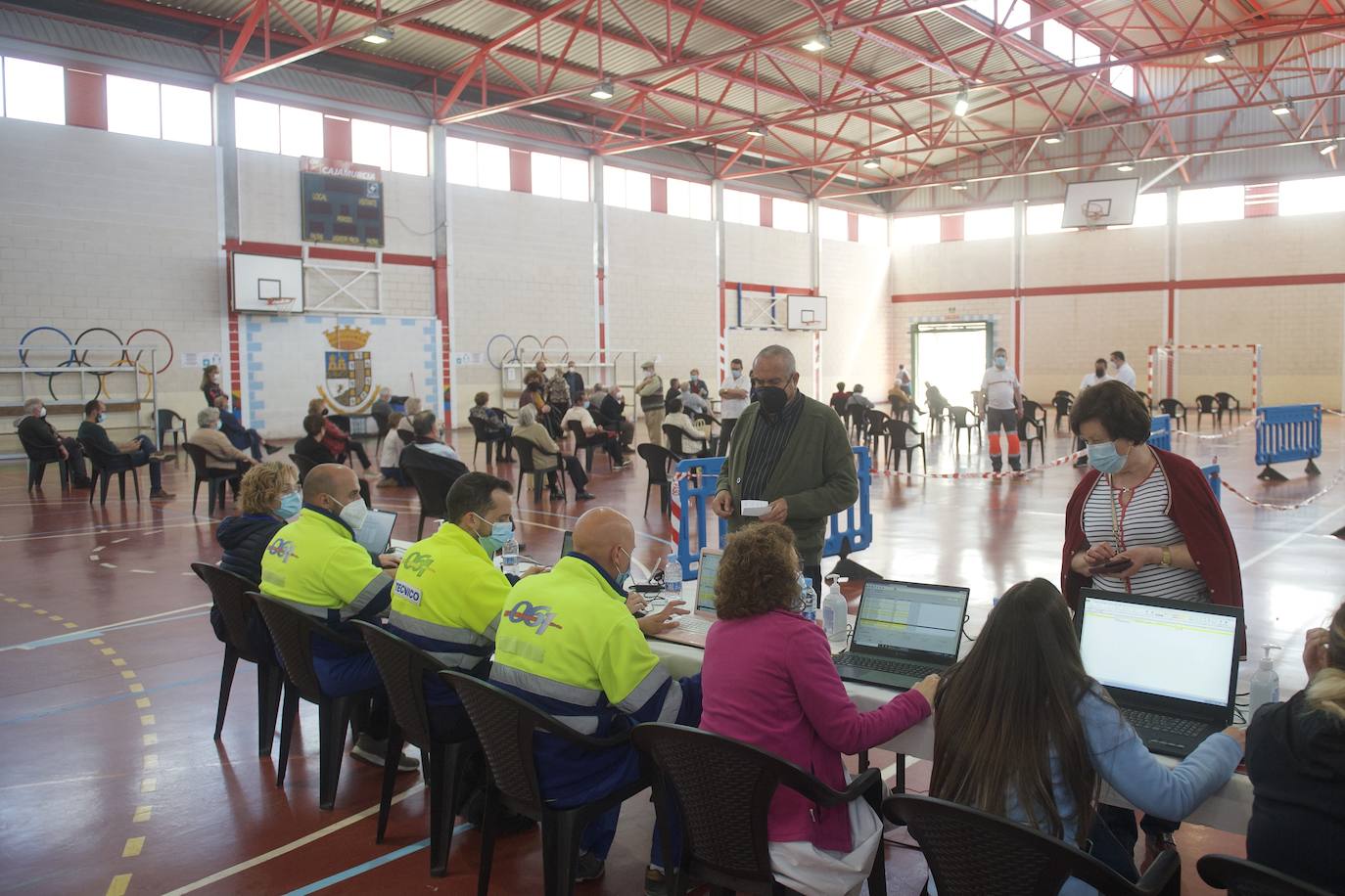 Fotos: Vacunación masiva en Jumilla